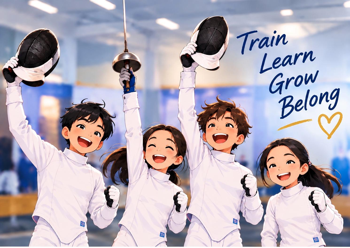 Gold Fencing Club competition